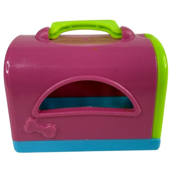 2 Disney Junior Puppy Dog Pals Pet Carriers Set Plastic Just Play - Picture 9 of 12